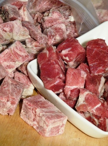 Lammmuskelfleisch