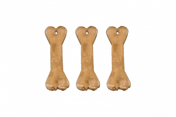 Naturkauknochen mit Pansen gefüllt