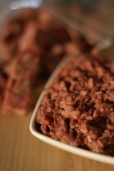 Lamm-Komplett-Mahlzeit -gewolft