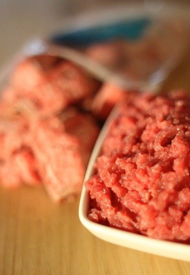Entenmuskelfleisch -gewolft-
